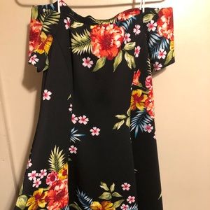 Floral Flare Dress